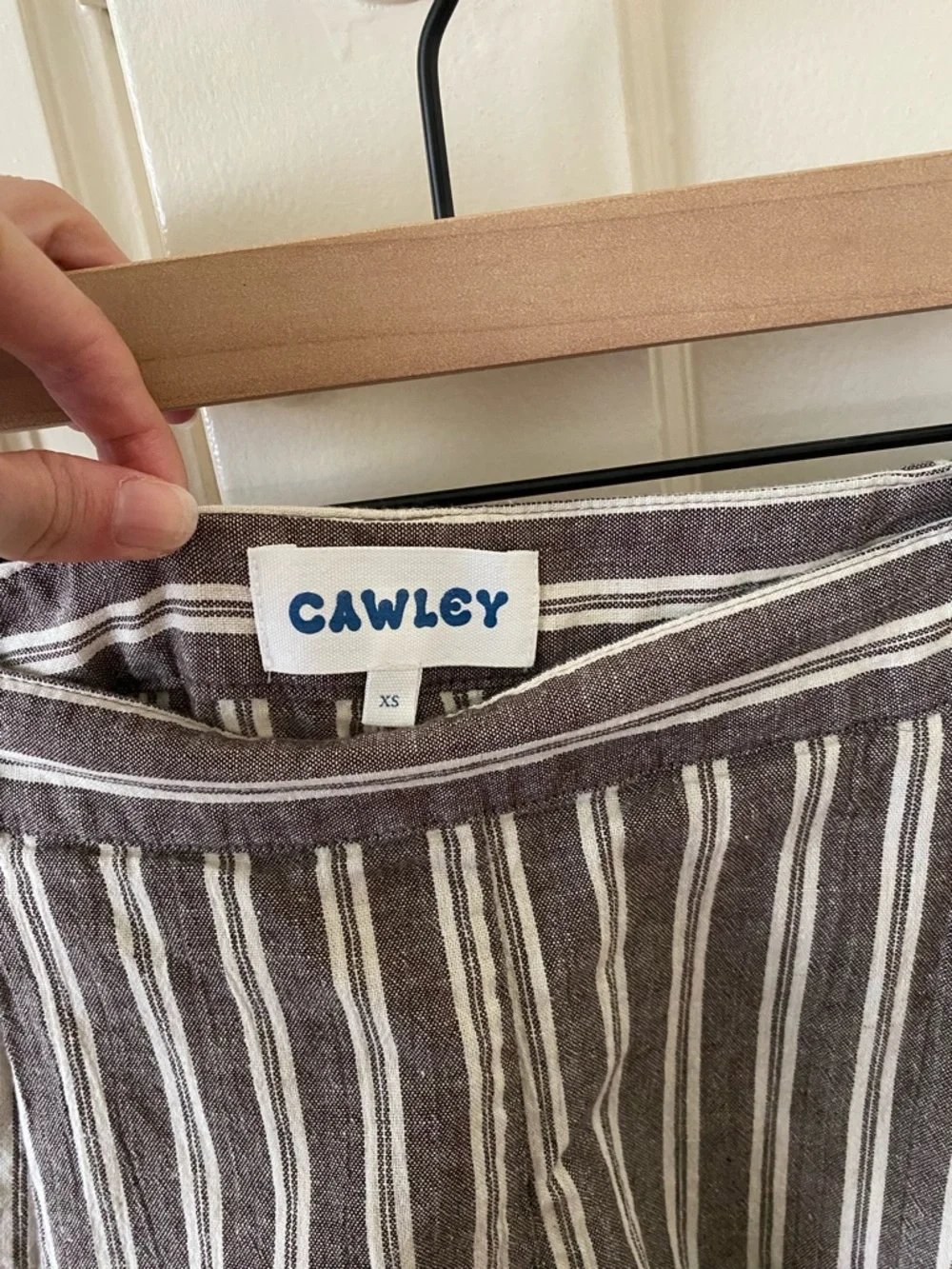 Cawley Studio striped Georgia trousers - Picture 4 of 4
